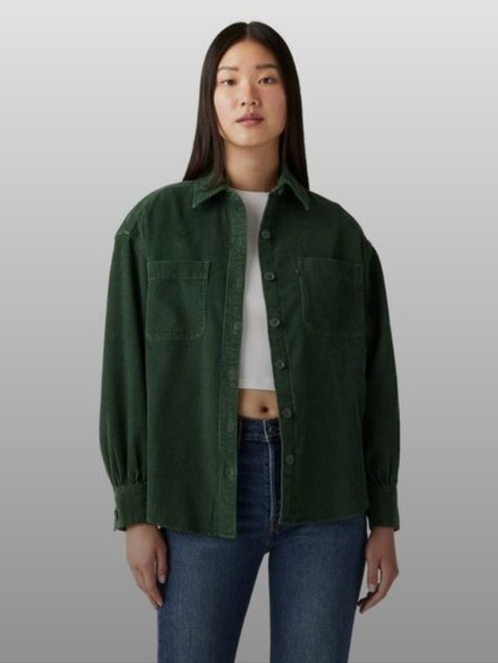 Levi's Long Sleeve Corduroy Button-Down